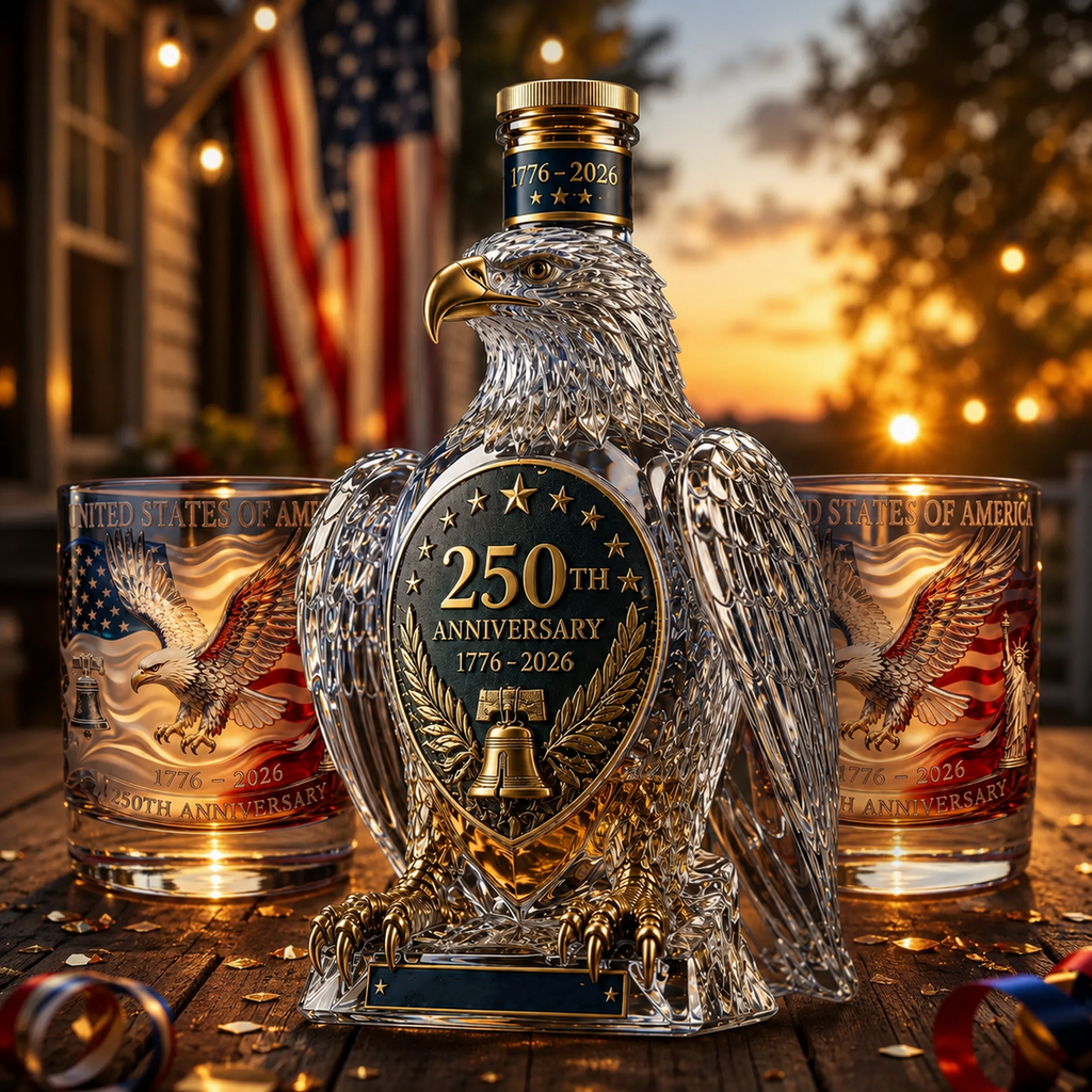🦅Hawk Whiskey Bottle -250th Anniversary Commemorative Bottle
