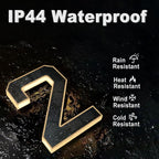 🎁✨Solar-powered outdoor illuminated door number