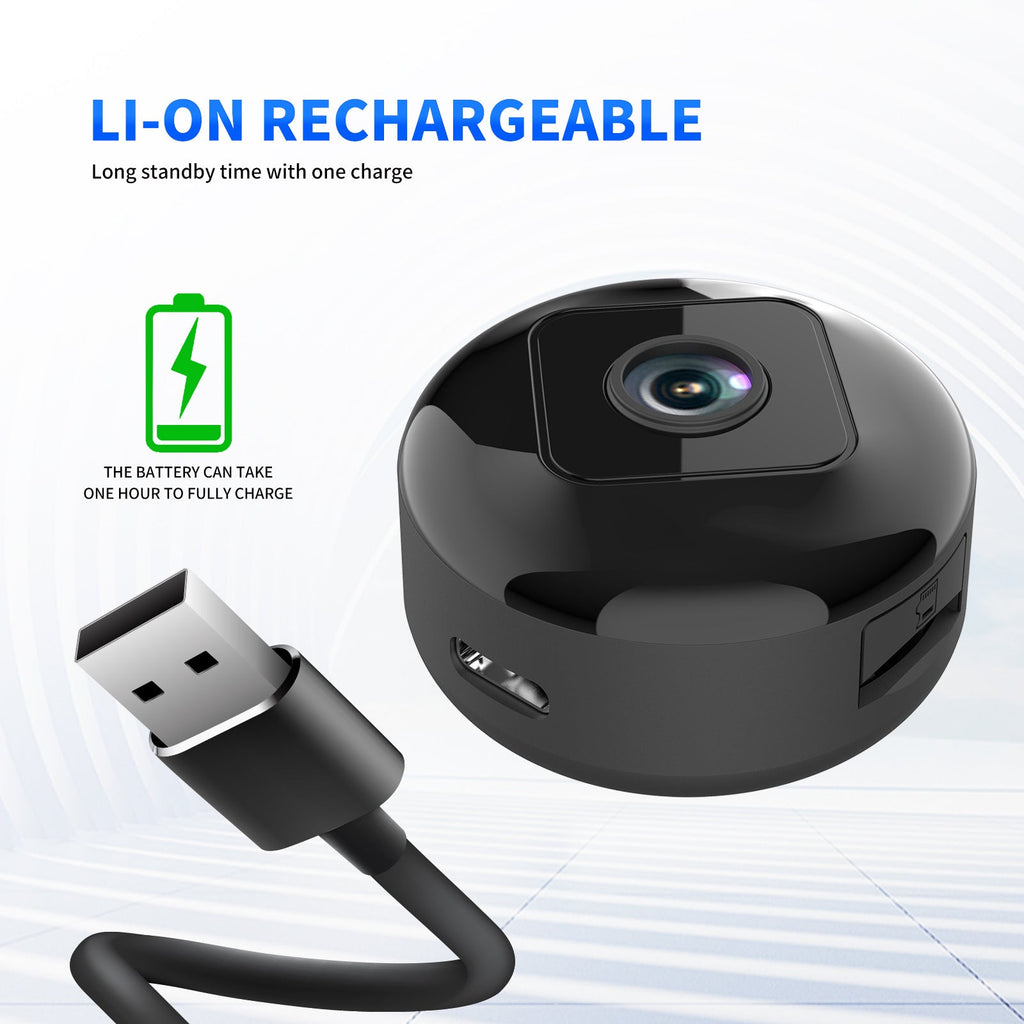 [Hidden camera HD night vision]No WIFI or electricity required💯Tiny and installs in 1 second ⚠️Remote real-time viewing