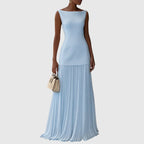 👗Solid-Color Sleeveless Knit Vest & Knit Skirt Two-Piece Set