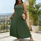 Effortless Boho Sleeveless Maxi 👗 — Your Ultimate Companion for Sun-Soaked Days