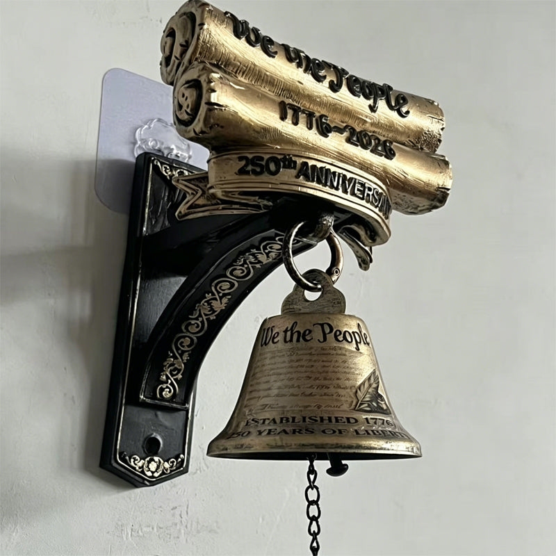 250th Anniversary Commemorative Wall-Mounted Bell / Doorbell / Wind Chime