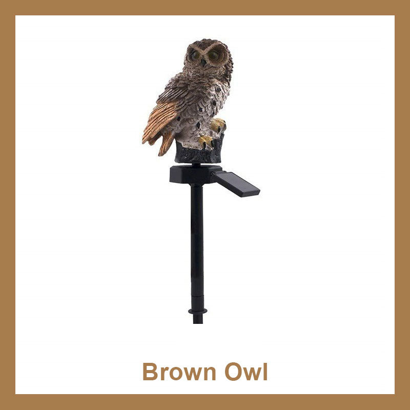 Solar Owl Courtyard Lawn Garden Decorative Light🦉✨