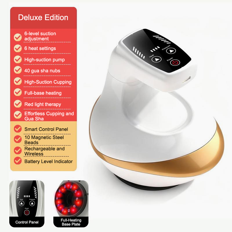 🔥Electric Meridian Brush — Home-Use Abdominal Massage and Gua Sha Tool