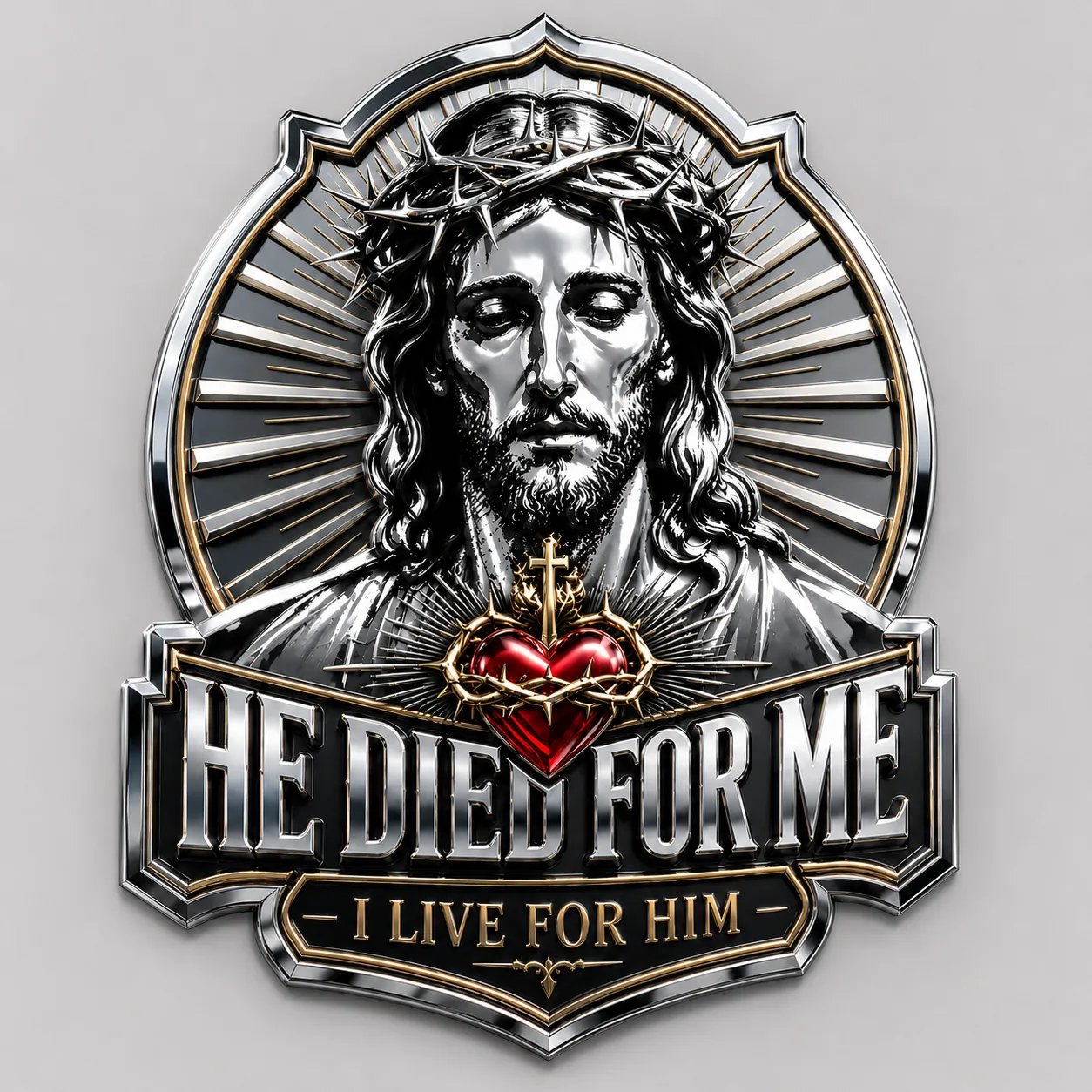 Limited time 49% OFF - ❤️He Died For Me Emblem