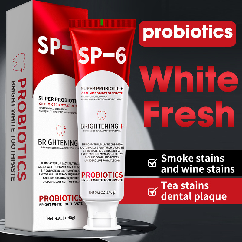 🦷SP-6 Probiotic Whitening and Stain-Removing Toothpaste (Exclusive to the U.S.)