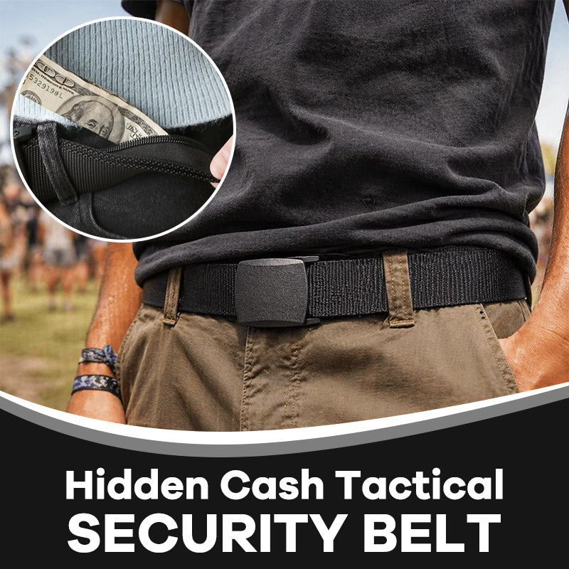 Hidden Cash Tactical Security Belt