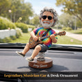🔥Today's 50% Off Hot Sale🎸Grateful Dead Jerry Garcia Bobblehead Car & Desk Ornament ✨