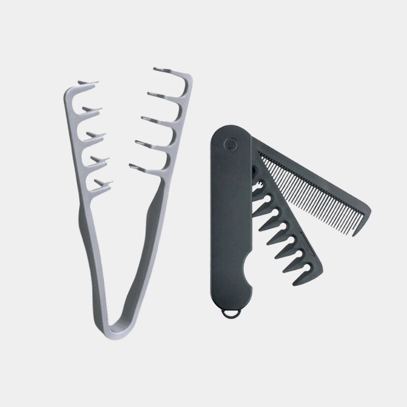 🤵💃Texturizing Styling Comb + Dual-Tooth Folding Comb