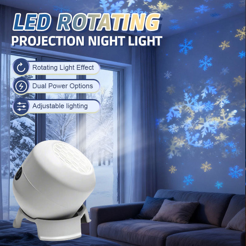 ⏰Limited-Time Offer: 51% Off🌙 LED Rotating Projection Night Light