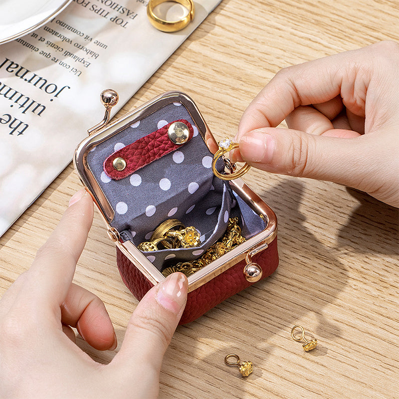 💥Limited-Time Offer: 49% Off💍💎Genuine Leather Mini Jewelry Box