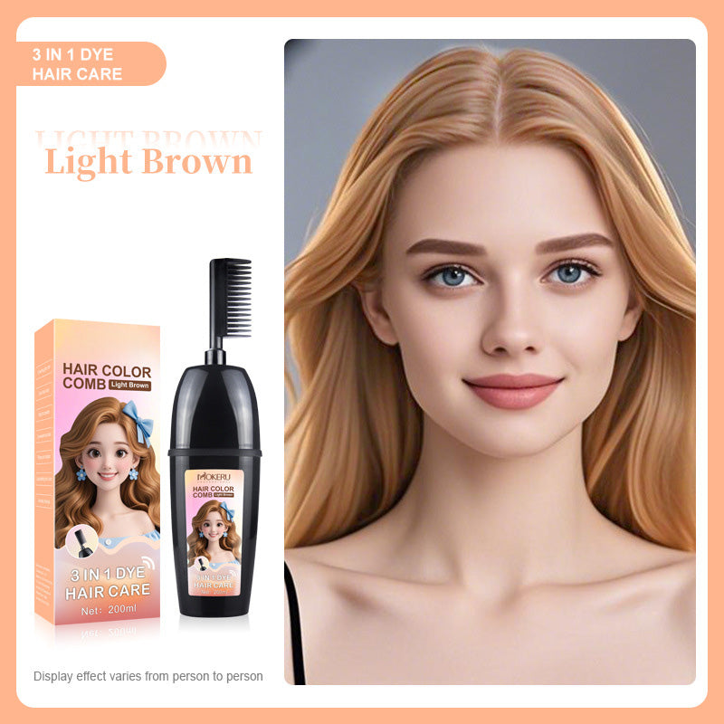 💥Today's Best Sellers🟧3-in-1 comb for hair coloring | Easy at-home hair coloring with integrated brush