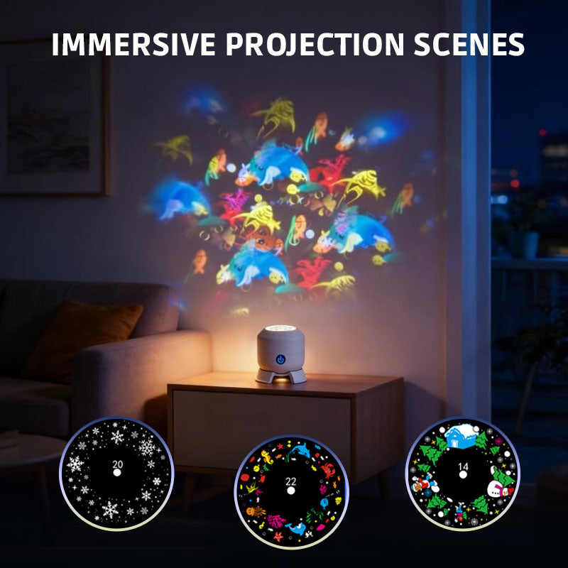 ⏰Limited-Time Offer: 51% Off🌙 LED Rotating Projection Night Light