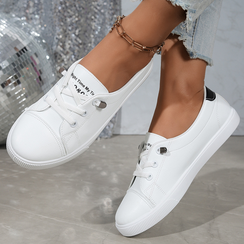 Spring Collection: Women's Versatile White Sneakers — Lightweight, Non-Slip, and Comfortable for Walking👟