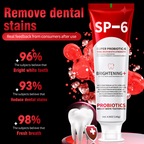 🦷SP-6 Probiotic Whitening and Stain-Removing Toothpaste (Exclusive to the U.S.)