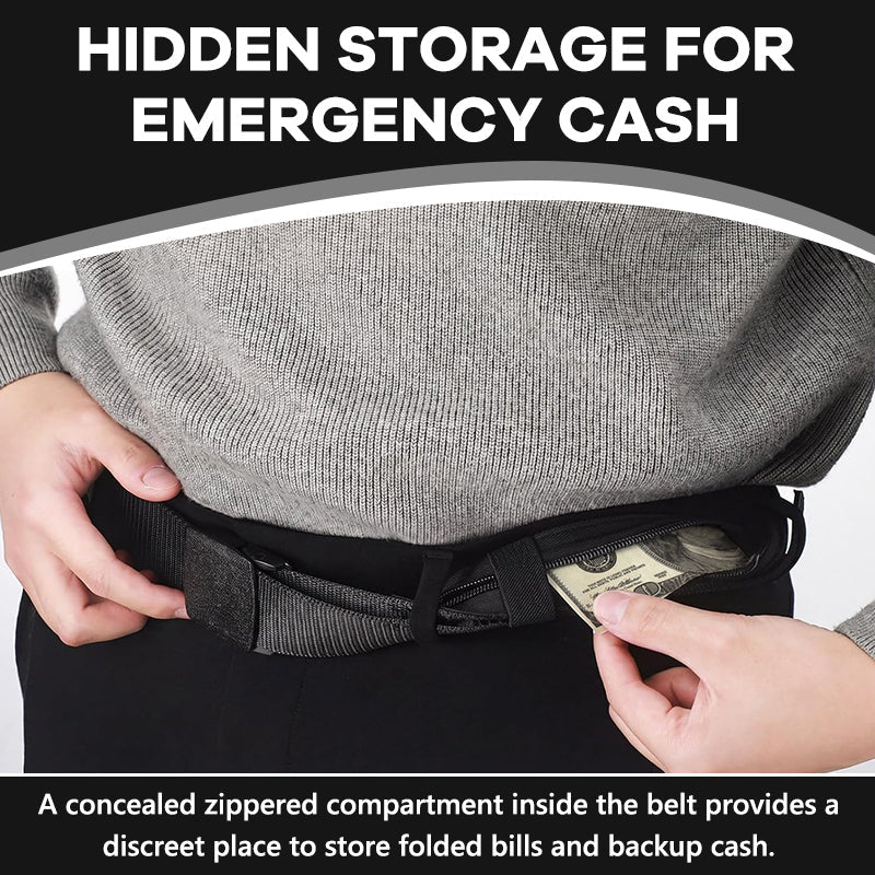 Hidden Cash Tactical Security Belt