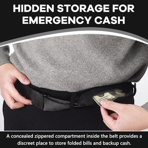 Hidden Cash Tactical Security Belt
