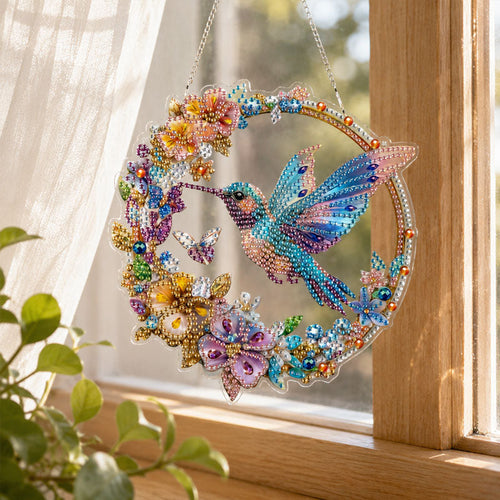 Sparkling Diamond Art Acrylic Door Plaque✨