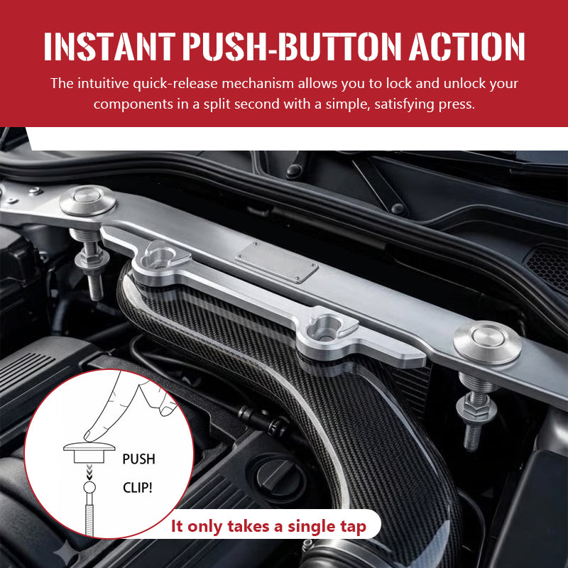 🔒 4Pcs Universal Aluminum Quick-Release Lock Latches - Secure & Easy Access⚡
