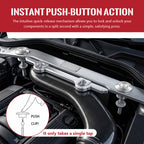 🔒 4Pcs Universal Aluminum Quick-Release Lock Latches - Secure & Easy Access⚡