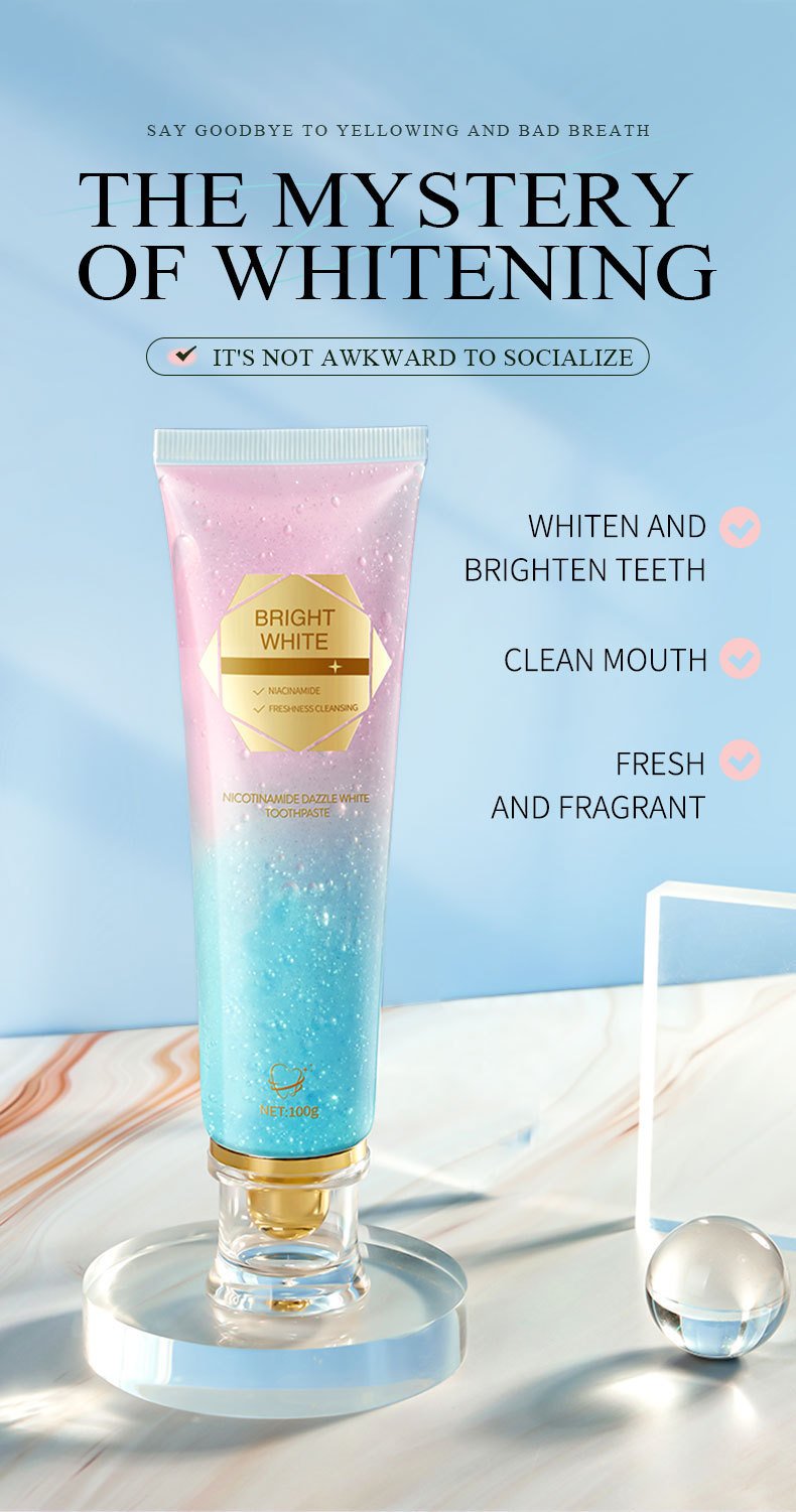 ⏰Limited Time: Buy 2 Get 1 Free🔥Niacinamide Whitening Toothpaste