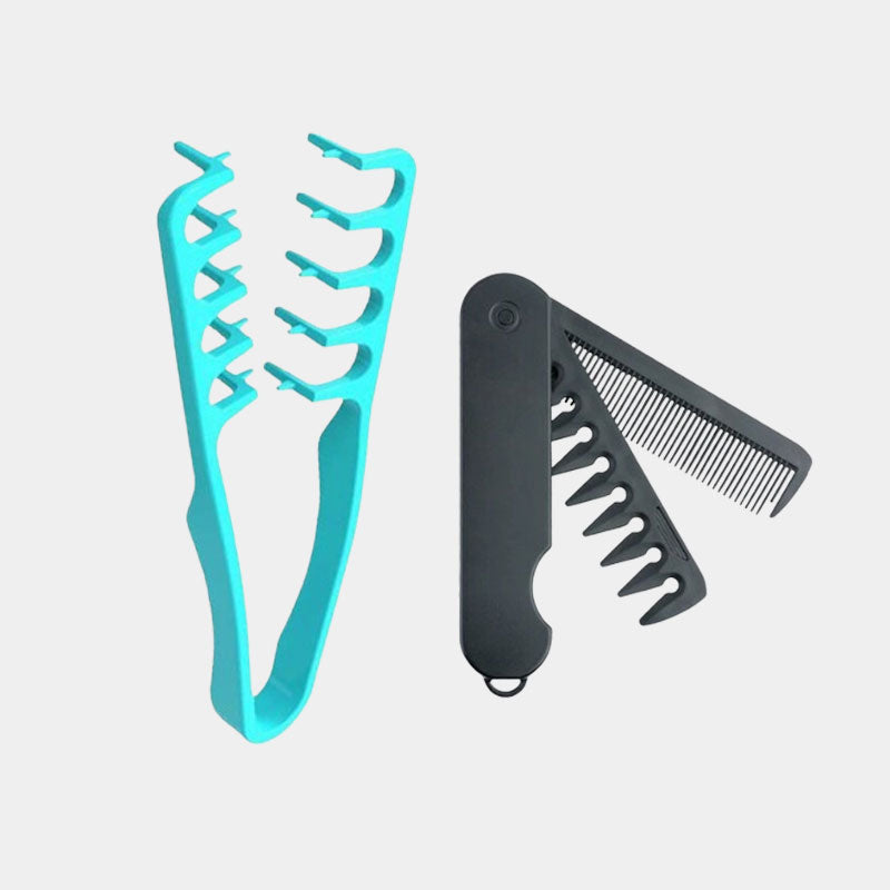 🤵💃Texturizing Styling Comb + Dual-Tooth Folding Comb