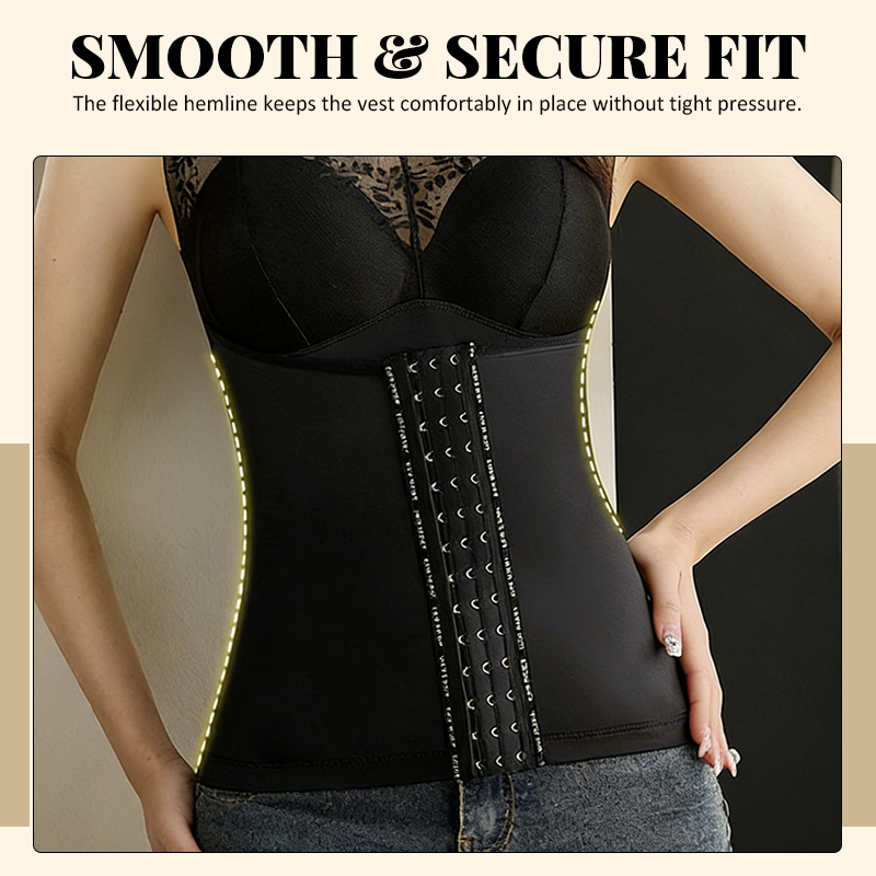 🩱💗Mulberry Silk-Lined Body-Shaping Vest — Tummy Control & Back Smoothing