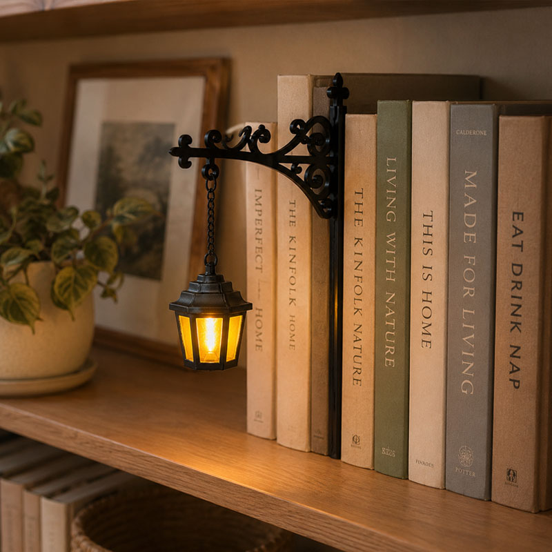 📚💡Bookshelf Lantern Light - Library Bookshelf Lighting Lantern