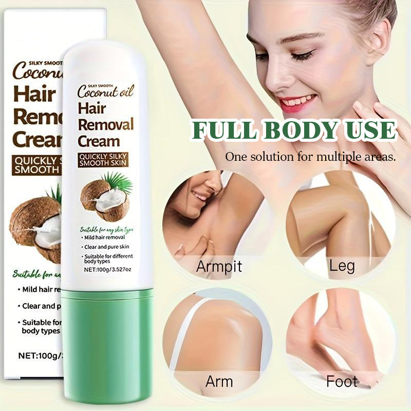 🎁Buy 2 Get 1 Free✨Gentle & Painless Silky Hair Removal Cream