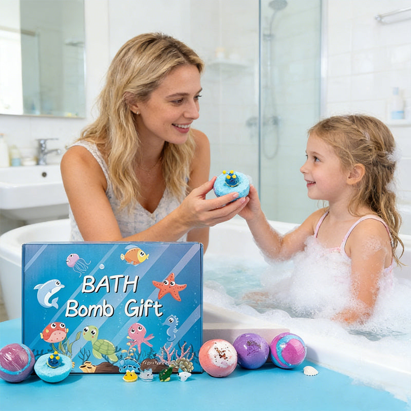 🔥Easter Special🛁Bath Bombs for Kids with Surprise Inside🥚✨