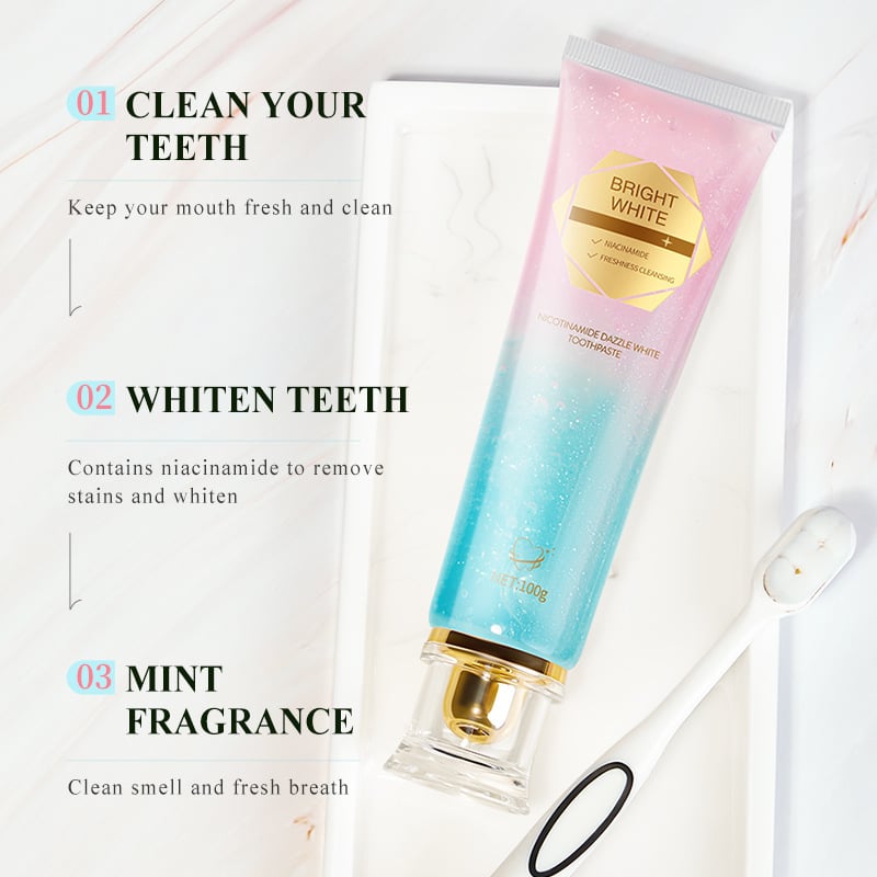 ⏰Limited Time: Buy 2 Get 1 Free🔥Niacinamide Whitening Toothpaste