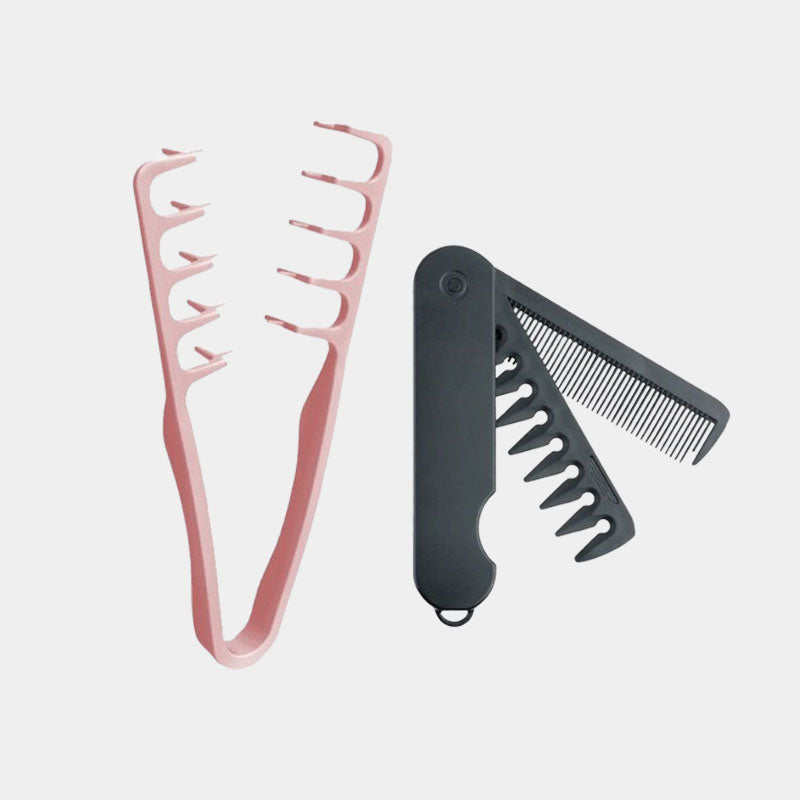 🤵💃Texturizing Styling Comb + Dual-Tooth Folding Comb