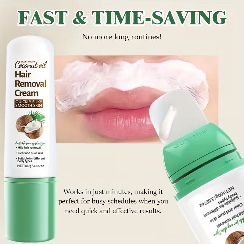 🎁Buy 2 Get 1 Free✨Gentle & Painless Silky Hair Removal Cream