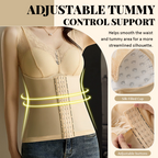 🩱💗Mulberry Silk-Lined Body-Shaping Vest — Tummy Control & Back Smoothing
