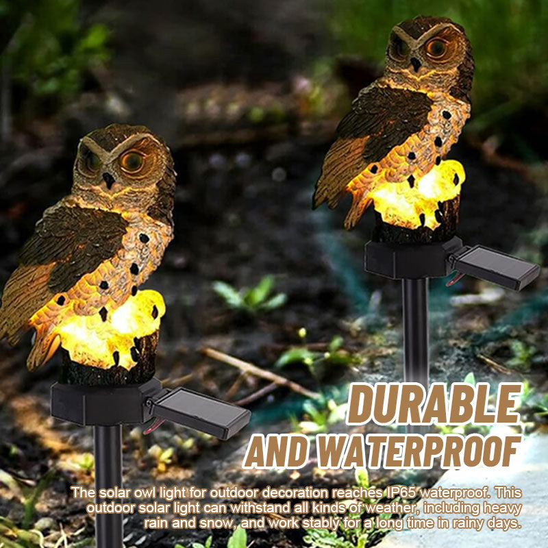 Solar Owl Courtyard Lawn Garden Decorative Light🦉✨