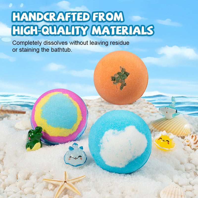 🔥Easter Special🛁Bath Bombs for Kids with Surprise Inside🥚✨