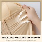 🩱💗Mulberry Silk-Lined Body-Shaping Vest — Tummy Control & Back Smoothing