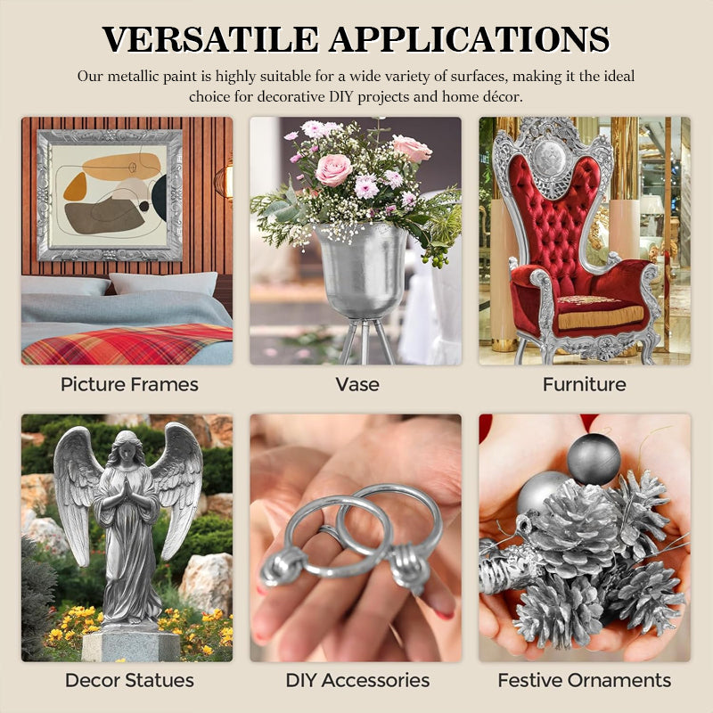 🔥Limited-Time 50% Off Offer✨ Chrome-Plating Spray Paint (Electroplated Mirror Finish)