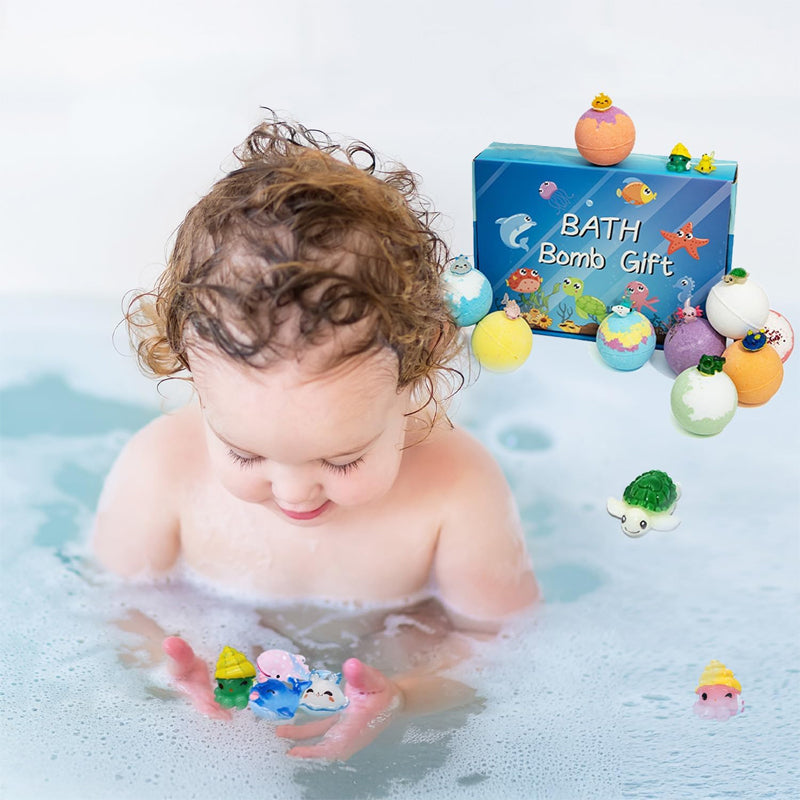 🔥Easter Special🛁Bath Bombs for Kids with Surprise Inside🥚✨