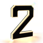 🎁✨Solar-powered outdoor illuminated door number