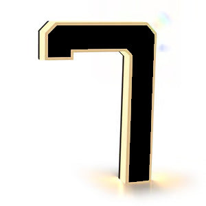 🎁✨Solar-powered outdoor illuminated door number