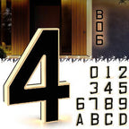 🎁✨Solar-powered outdoor illuminated door number