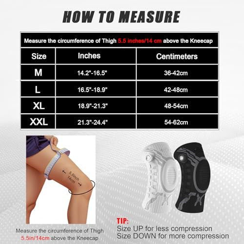 🦵🛡️Adjustable Compression Knee Support – Knob Design + Patella