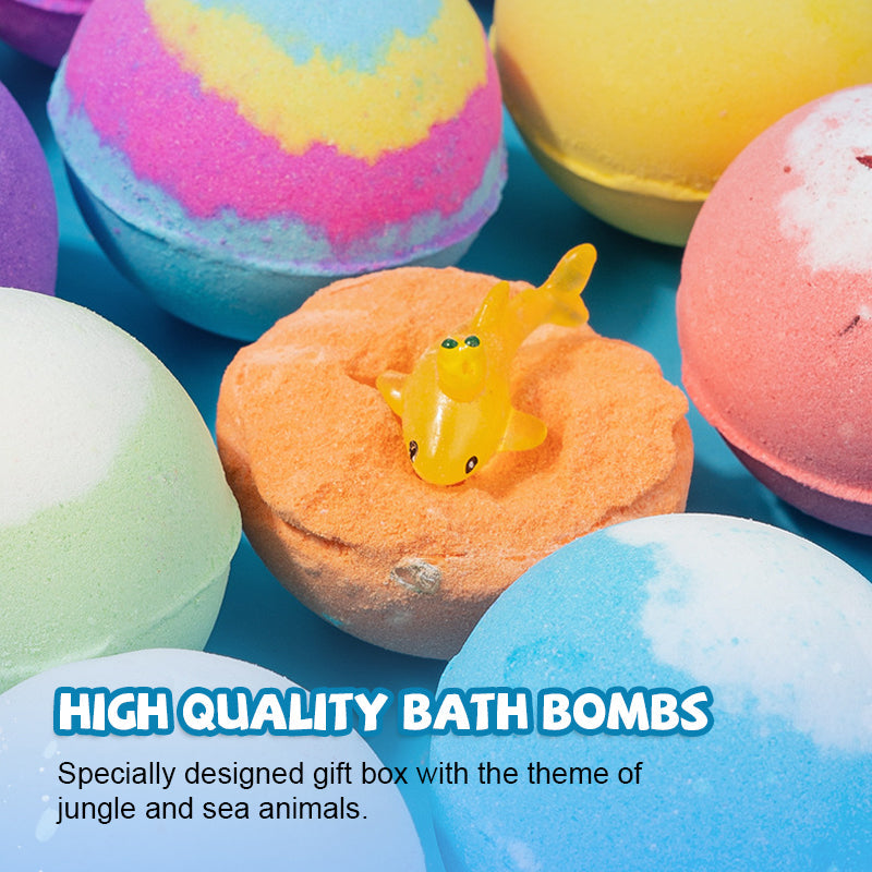 🔥Easter Special🛁Bath Bombs for Kids with Surprise Inside🥚✨