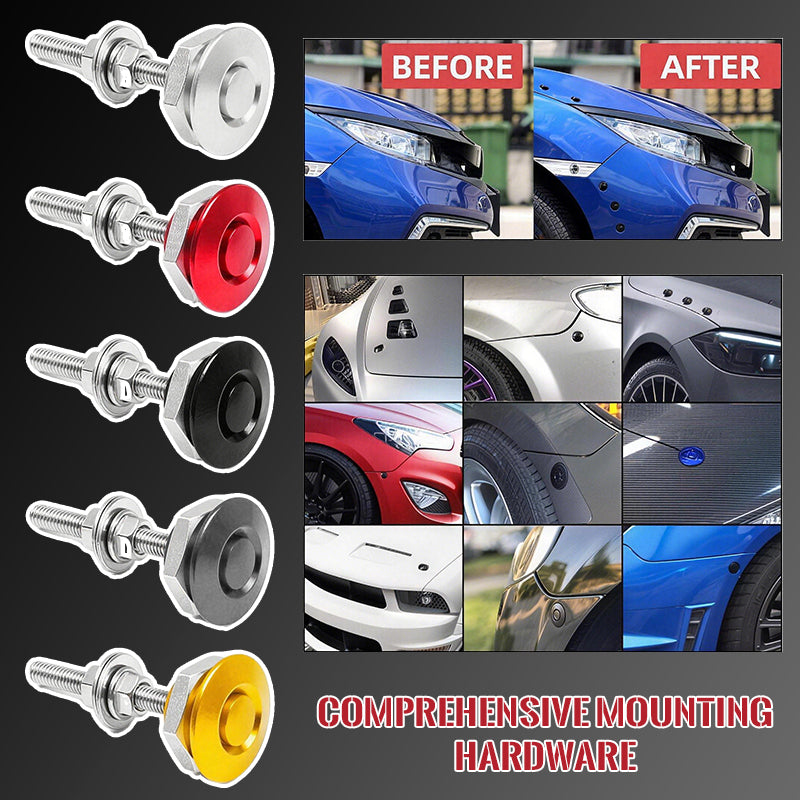 🔒 4Pcs Universal Aluminum Quick-Release Lock Latches - Secure & Easy Access⚡