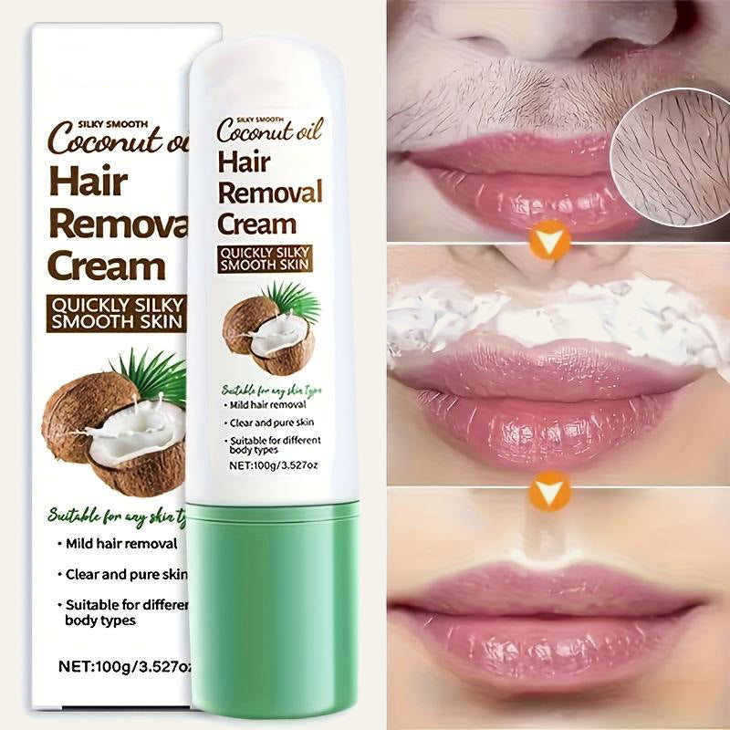 🎁Buy 2 Get 1 Free✨Gentle & Painless Silky Hair Removal Cream