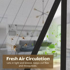 Magic Mesh Summer Magnetic Mosquito Screen Door Curtain
