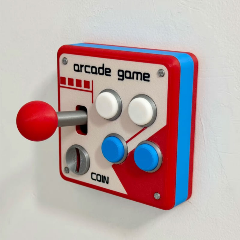 Retro Arcade Switch Panel🕹🎮