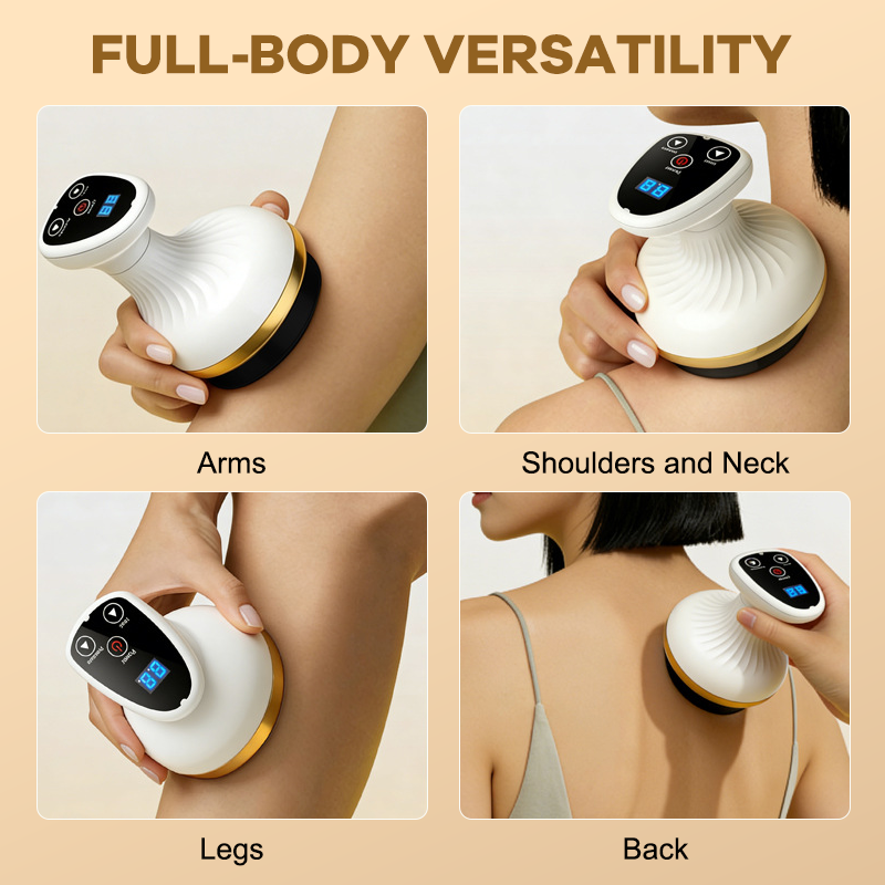 🔥Electric Meridian Brush — Home-Use Abdominal Massage and Gua Sha Tool