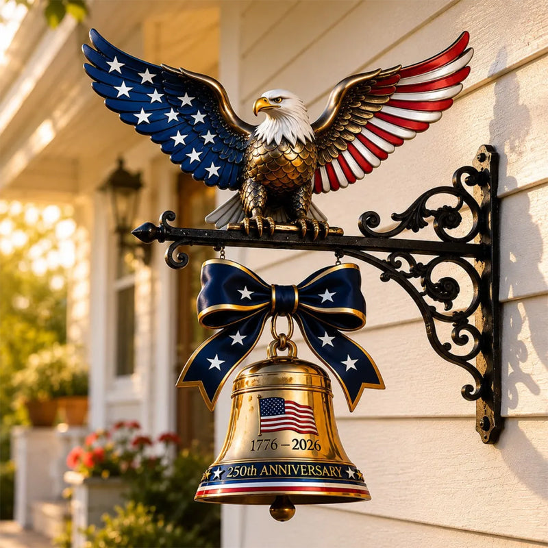 250th Anniversary Commemorative Wall-Mounted Bell / Doorbell / Wind Chime